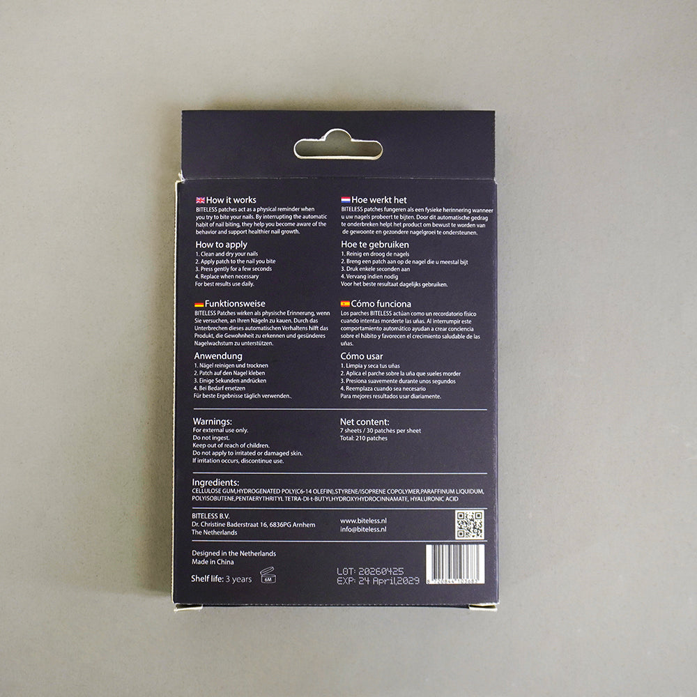 BITELESS Anti-Nagelbijt Patches