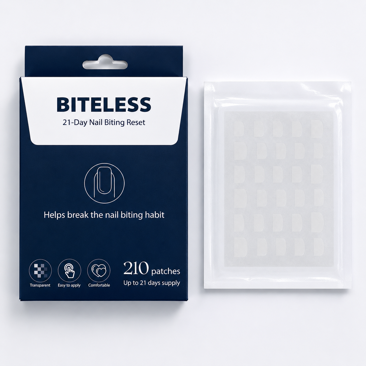 BITELESS Anti-Nagelbijt Patches